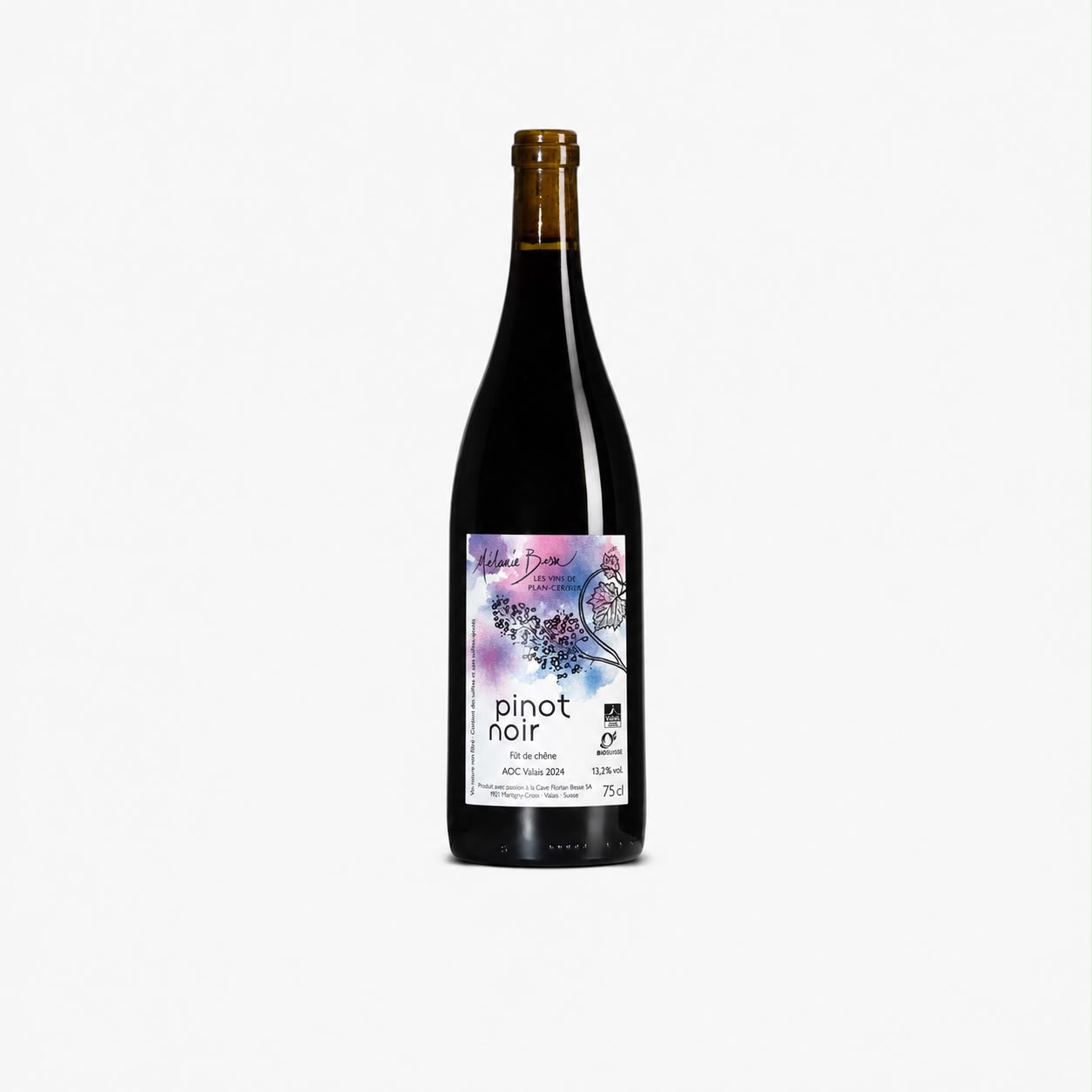 Pinot Noir Nature fût de chêne - AOC Valais